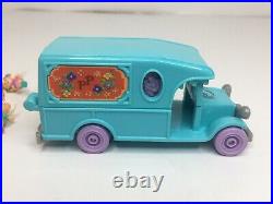 1993 Polly Pocket Flower Cafe On The Go Complete Bluebird Toys Vtg