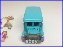1993 Polly Pocket Flower Cafe On The Go Complete Bluebird Toys Vtg