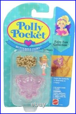 1993 Polly Pocket Vintage Butterfly Fairy Locket Bluebird Toys NEW