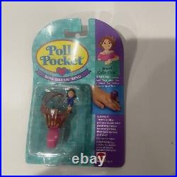 1993 Polly Pocket Vintage Pixie's Rose Dream Ring Bluebird Toys NEW rare Moc