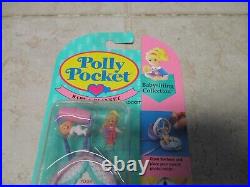 1993 RARE Vintage Polly Pocket Baby and Blanket Locket Babysitter Sealed