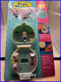 1993 Vintage Polly Pocket 1994 50's Diner Ring and Case Sealed Bluebird