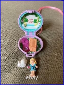 1993 Vintage Polly Pocket Easter Fun Locket Complete