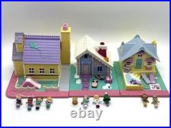 1993 Vtg Mattel Polly Pocket Pollyville Super Set Lot of 10 Playsets With Figures 1993 Vtg Mattel Polly Pocket Pollyville Super Set Lot of 10 Playsets With Figures