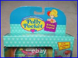 1994 Birthday Surprise Cake NEW Polly Pocket Vintage 14519 Sealed Bluebird