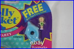 1994 NIB Polly Pocket Beach Party Keepsake Collection Mattel 11972 Toy Doll Set