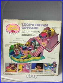 1994 Polly Pocket Bluebird Lucy Locket Lucy's Dream Cottage NIB Opened
