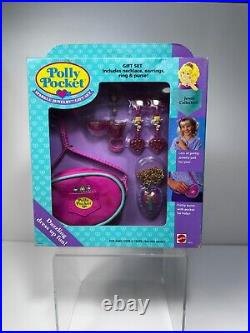 1994 Polly Pocket Bluebird Sparkle Jewelry Gift Set New In Box 1994 Polly Pocket Bluebird Sparkle Jewelry Gift Set New In Box