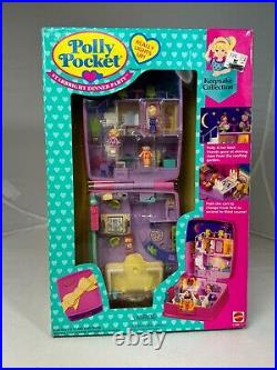 1994 Polly Pocket Bluebird Starbright Dinner Party New In Box