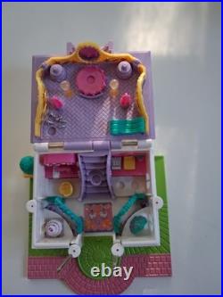 1994 Polly Pocket LIGHT Up BRIDAL SALON Playset 100% COMPLETE