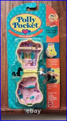 1994 Polly Pocket Pony Ridin' Compact Pet Parade Collection New Sealed NRFP