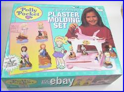 1994 Polly Pocket RARE Figure Factory Plaster Molding Set