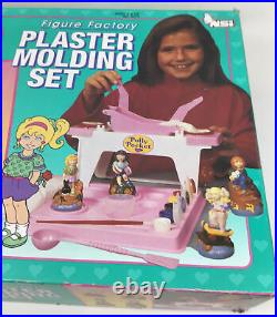 1994 Vintage Polly Pocket Bluebird Toys Plaster Molding Set Figure Factory