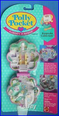1994 Vintage Polly Pocket Compact Garden Surprise New in Package Unopened