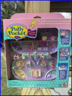 1994 Vintage Polly Pocket Complete Baby Stompin' Playground. Not Opened