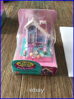 1994 vintage Polly Pocket ski Lodge Bluebird Toys Sealed, Unopened