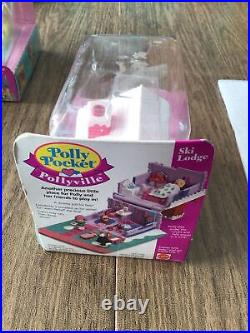 1994 vintage Polly Pocket ski Lodge Bluebird Toys Sealed, Unopened