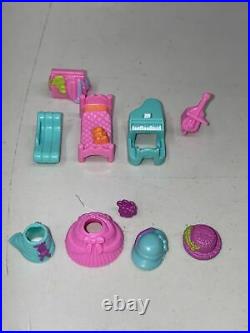 1995 Bluebird Polly Pocket Clubhouse Pop Up Party Play House 100% Complete