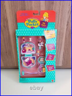1995 Cuddly Kitty Pet Party Gift Set NEW Polly Pocket Vintage
