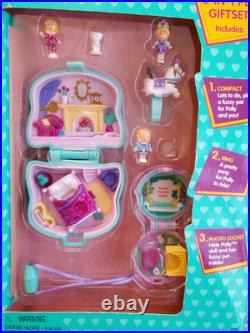 1995 Cuddly Kitty Pet Party Gift Set NEW Polly Pocket Vintage