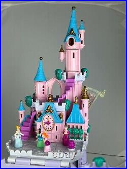 1995 Polly Pocket Bluebird Cinderella's Enchanted Castle Complete-Original