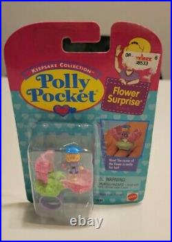 1995 Polly Pocket Bluebird Flower Surprise Ring (Sealed)