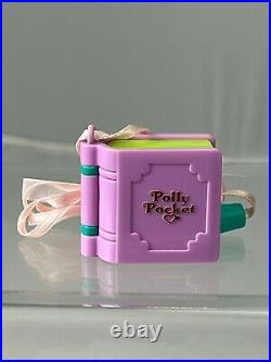 1995 Polly Pocket Bluebird Garden Sparkle Locket Complete All Original