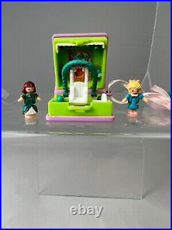1995 Polly Pocket Bluebird Garden Sparkle Locket Complete All Original