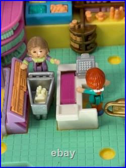 1995 Polly Pocket Bluebird Light-Up Supermarket Complete All Original