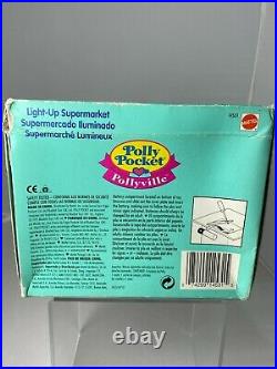 1995 Polly Pocket Bluebird Light-Up Supermarket Variation New In Box