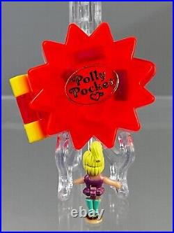 1995 Polly Pocket Bluebird Starburst Ruler and Sharpener Complete Original