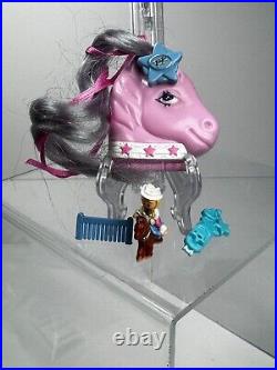 1995 Polly Pocket Bluebird Western Pony Complete All Original