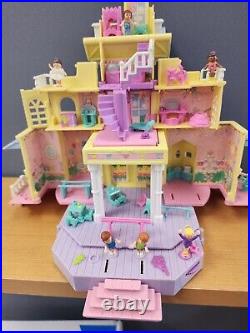 1995 Polly Pocket Clubhouse Pop-Up Party Play House Bluebird Bonus Polly! READ