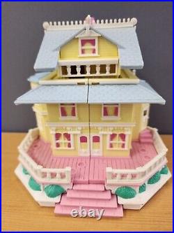 1995 Polly Pocket Clubhouse Pop-Up Party Play House Bluebird Bonus Polly! READ