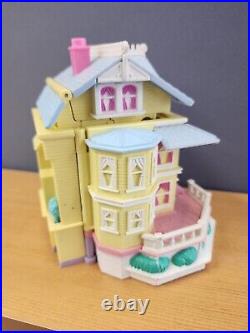 1995 Polly Pocket Clubhouse Pop-Up Party Play House Bluebird Bonus Polly! READ