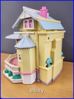 1995 Polly Pocket Clubhouse Pop-Up Party Play House Bluebird Bonus Polly! READ