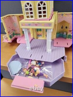 1995 Polly Pocket Clubhouse Pop-Up Party Play House Bluebird Bonus Polly! READ