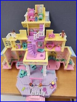 1995 Polly Pocket Clubhouse Pop-Up Party Play House Bluebird Bonus Polly! READ