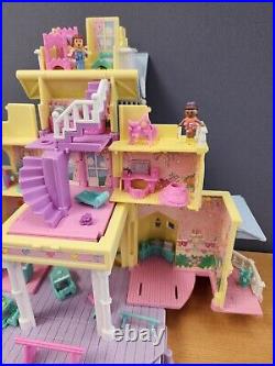 1995 Polly Pocket Clubhouse Pop-Up Party Play House Bluebird Bonus Polly! READ