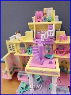 1995 Polly Pocket Clubhouse Pop-Up Party Play House Bluebird Bonus Polly! READ