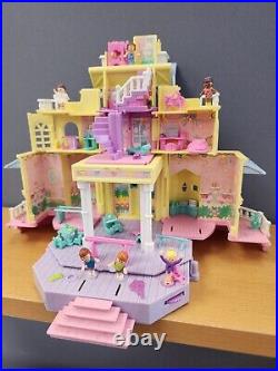 1995 Polly Pocket Clubhouse Pop-Up Party Play House Bluebird Bonus Polly! READ