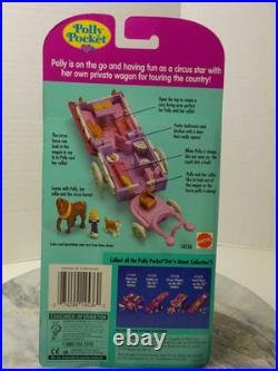 1995 Polly Pocket Out'N About Collection Circus Wagon On The Go 14536 Sealed