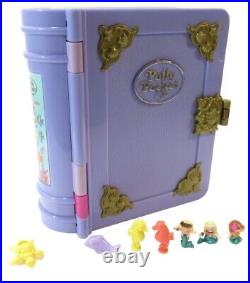 1995 Polly Pocket Vintage Lot Sparkling Mermaid Adventure Bluebird Toys