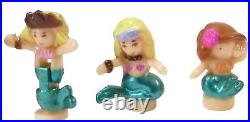 1995 Polly Pocket Vintage Lot Sparkling Mermaid Adventure Bluebird Toys