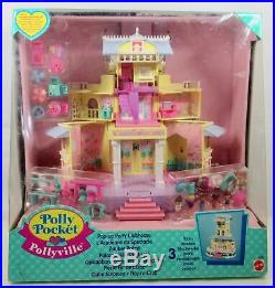 1995 Polly Pocket Vintage Pop-up Party Clubhouse Mattel/Bluebird NEW