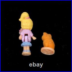 1995 VTG Polly Pocket Bluebird Polly Loves Kitty Watch Bracelet 100% Complete