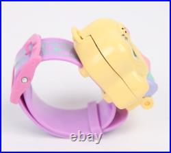 1995 VTG Polly Pocket Bluebird Polly Loves Kitty Watch Bracelet 100% Complete