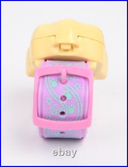 1995 VTG Polly Pocket Bluebird Polly Loves Kitty Watch Bracelet 100% Complete