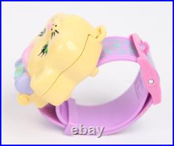 1995 VTG Polly Pocket Bluebird Polly Loves Kitty Watch Bracelet 100% Complete