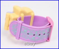1995 VTG Polly Pocket Bluebird Polly Loves Kitty Watch Bracelet 100% Complete